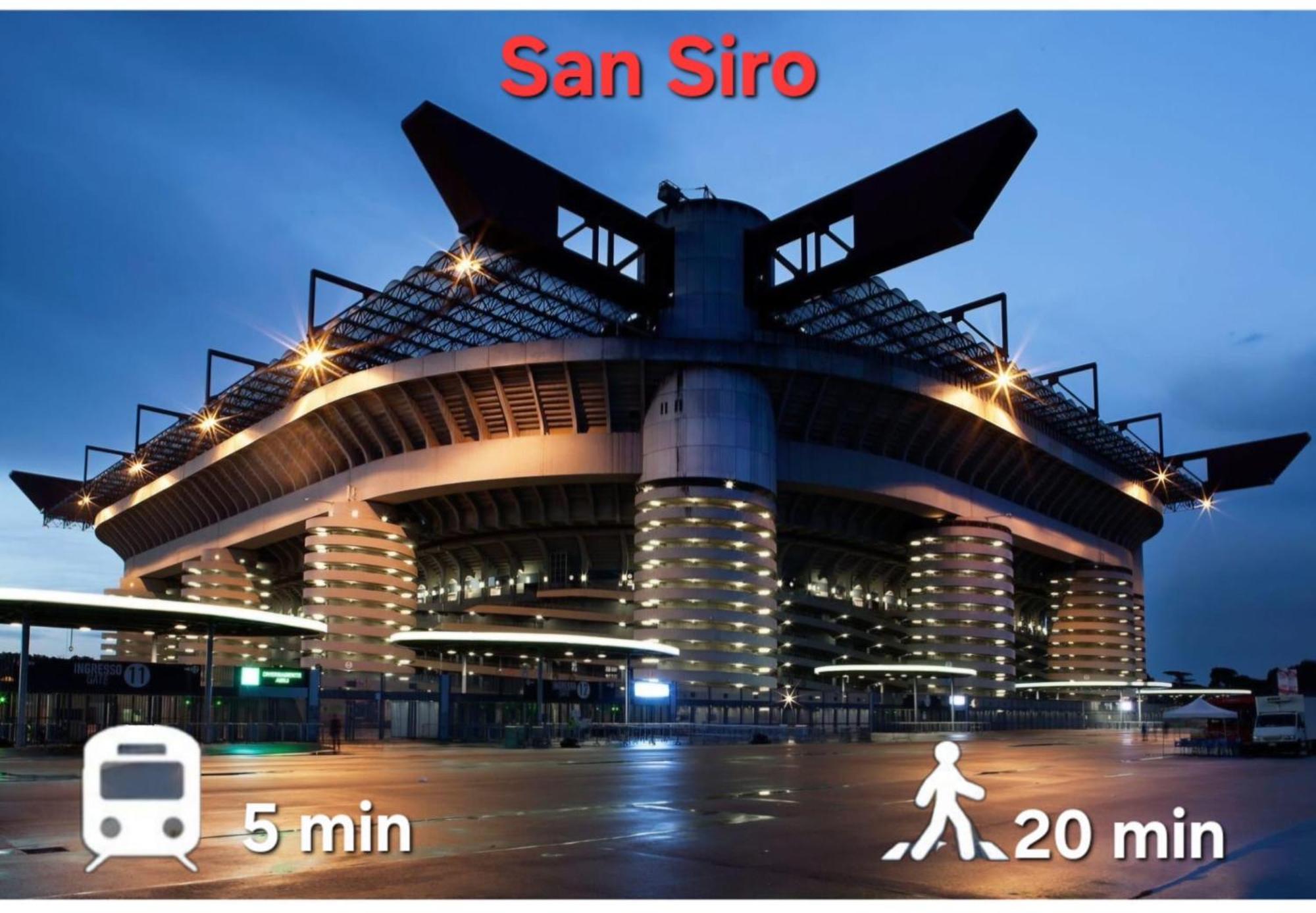 Ca Foscari Loft & Factory San Siro Stadium Milano Esterno foto